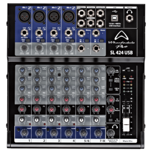 SL424USB Mixing Desk from Wharfedale Pro