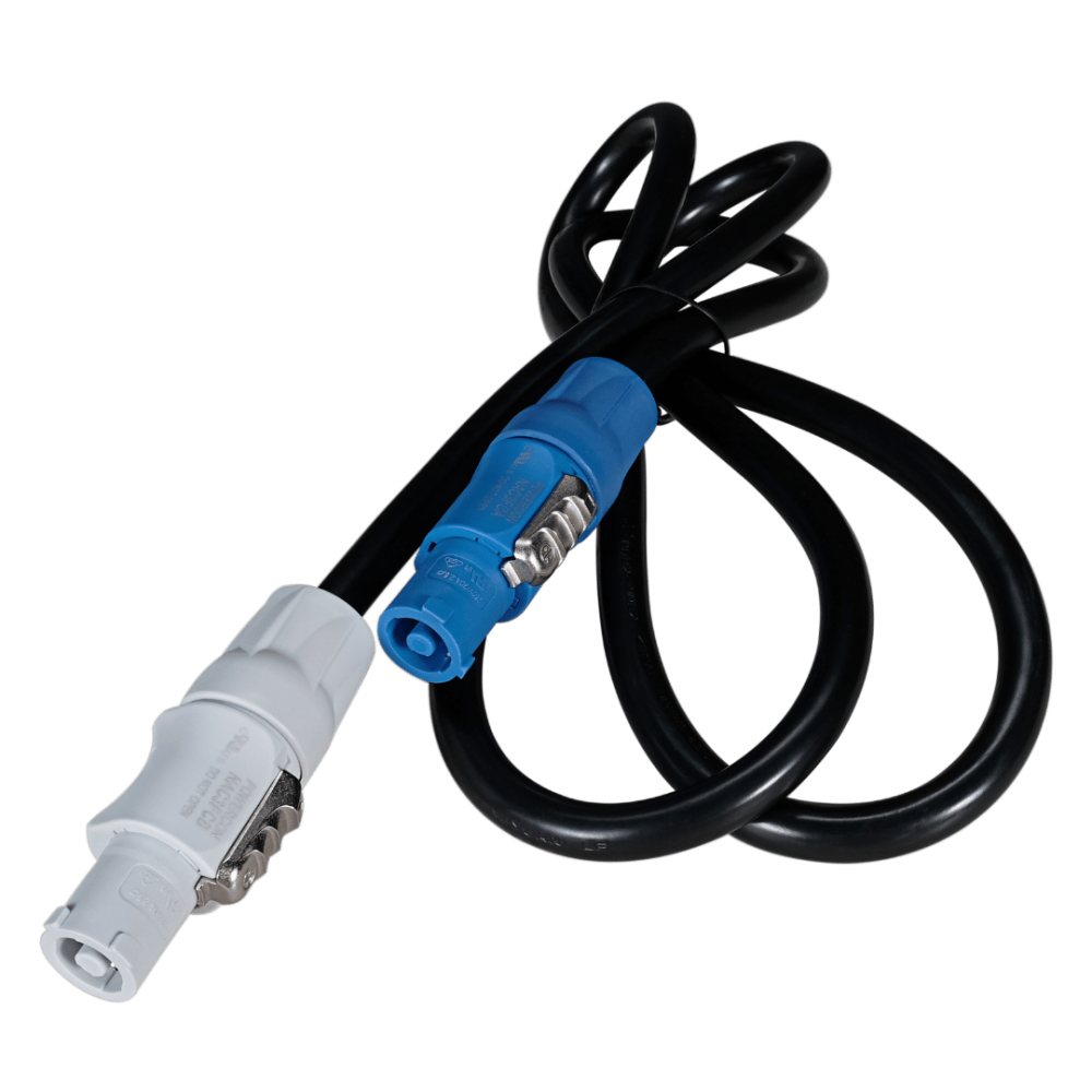 powerCON (NAC3FCA to NAC3FCB) power-link (variance) – 2 M – 3 x 2.0mm² JP + TW